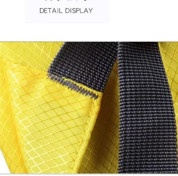 Geboldil Men's and women's leisure backpack waterproof backpack travel backpack 25L yellow