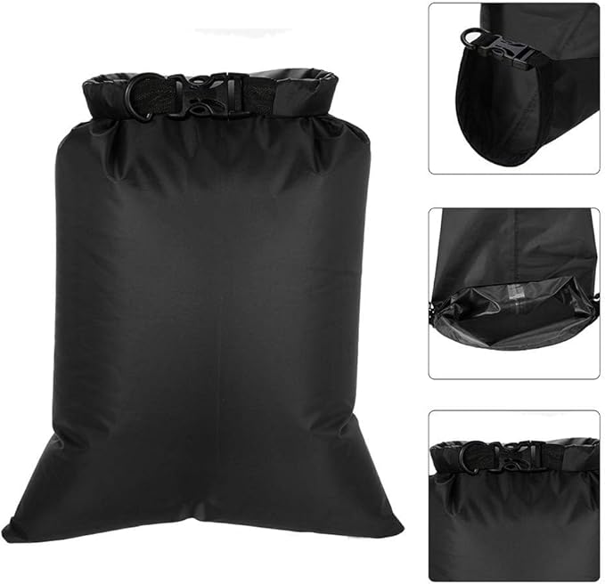 Lixada Waterproof Dry Bags, 3/5/6 Pack Ultimate Dry Sack - 3L+5L+8L Lightweight, Roll Top Outdoor Dry Sacks for Kayaking Camping Hiking Traveling Boating Water Sports