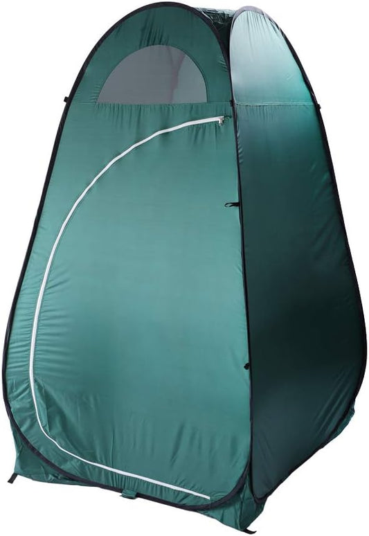 Pop Up Shower Changing Room Privacy Tent, Instant Portable Outdoor Shower Tent, Camp Toilet, Rain Shelter for Camping & Beach Lightweight & Sturdy, Easy Set Up, Foldable,with Carry Bag