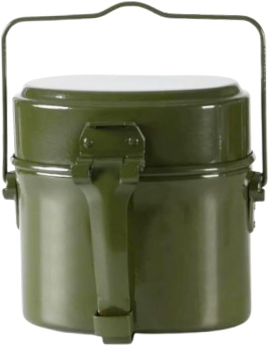 Portable Mess Kit Hiking Picnic BBQ Beach Camping Cookware Mess Tin Camping Pots Pans Set