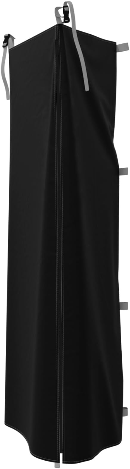 EAGLE PEAK Portable Privacy Tent Changing Room for Pop Up Canopy Fits Canopies with Cross Bars Outdoor Hanging Privacy Curtain 29.5" L x 29.5" W x 80.7" H, Black