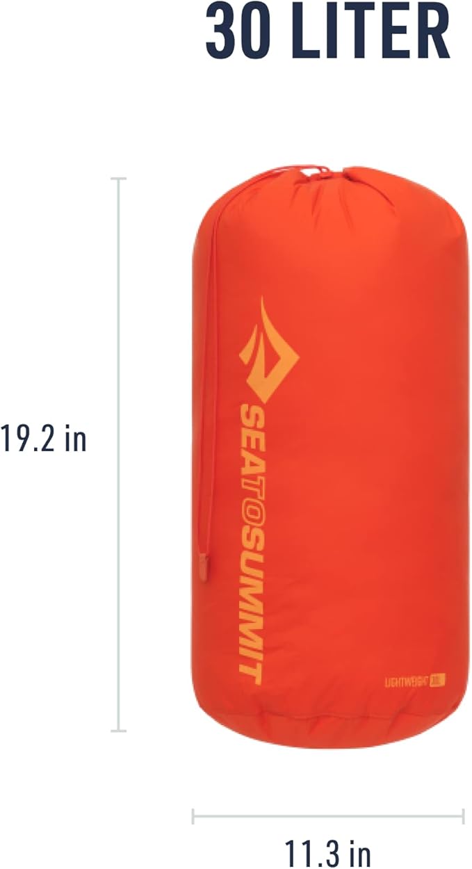 Sea to Summit Lightweight Stuff Sack, Durable Outdoor and Travel Storage