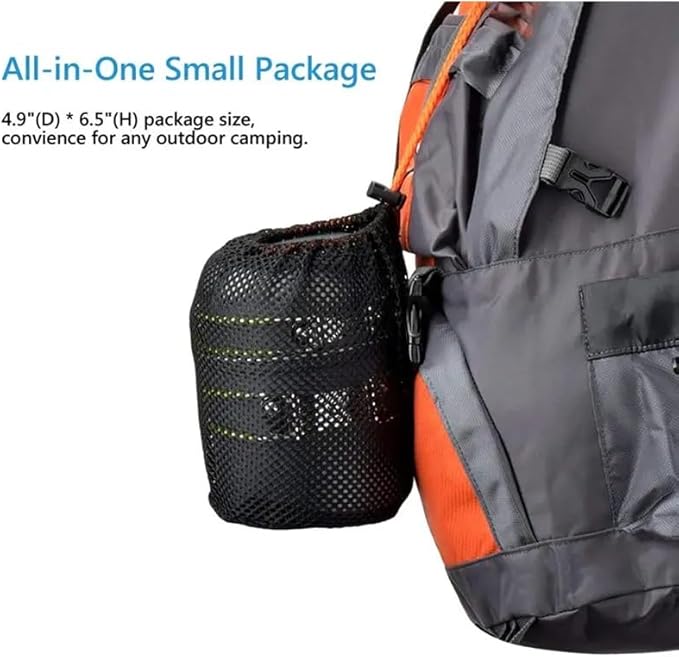 5pcs -20pcs Set TMKOOL Camping Cookware Mess Kit Outdoor Hiking Backpacking Picnic Cooking Bowl Non Stick Pot