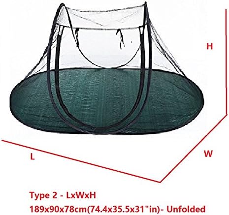 Pet Camping Tent Playpens Cage for Dogs Cats - Birds Parrots Playpens House Small Animal Indoor/Outdoor Play Tent Shelter Breathable Turtles Reptiles Cage (Type2)