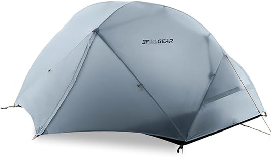 3FULGEAR Backpacking Tent, Floating Cloud 2 Easy Setup 2 Person 3/4 Season Ultralight Tents Waterproof Windproof Double Layer Lightweight Outdoor Tent for Camping, Hiking, Hunting, Survival