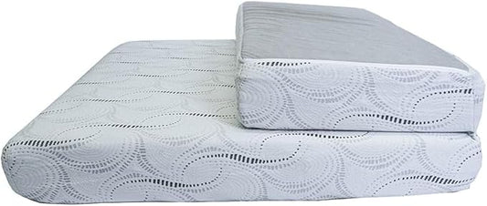 Cozyway 1/3 Bifold RV Short Queen Mattress - 6 Inch Memory Foam, Perfect for RVs and Campers, Queen Short Mattress Alternative