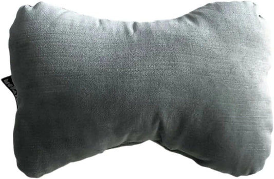 Wear Sierra Car Neck Pillow for Driving Comfort - Soft Microfiber Headrest Cushion with Elastic Strap for Pain Relief and Neck Support - Universal Travel Pillow for Car Seat or SUV