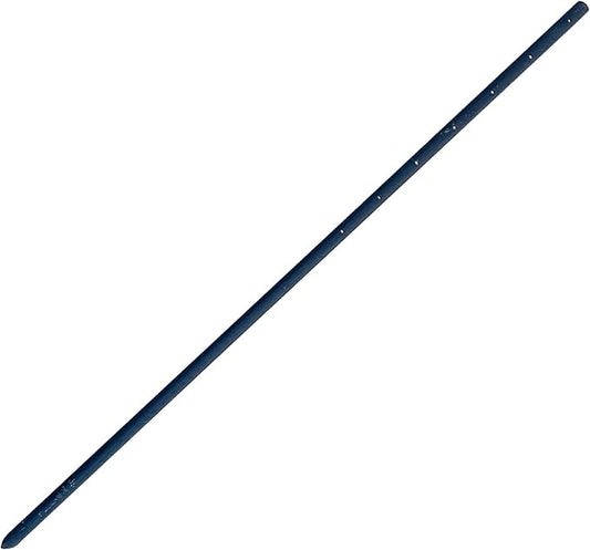 Sandbaggy Round Steel Concrete Form Stakes with Nail Holes - Rust Resistant Coating - Removable, Reusable (100, 3/4 in X 48 in)