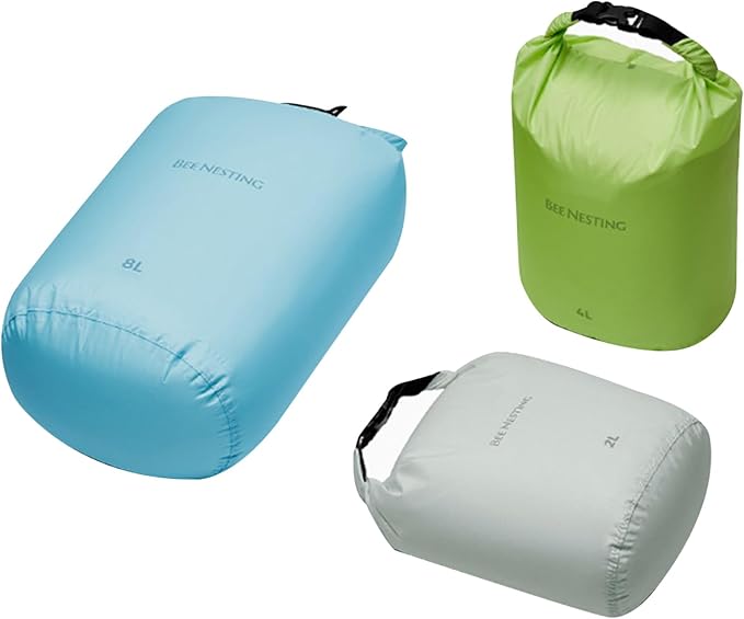 Bee Nesting Waterproof Dry Bag Lightweight Dry Sack Marine Dry Bags Suitable for swimming,kayaking,rafting boating, surfing, outdoor travel, mountaineering,hiking