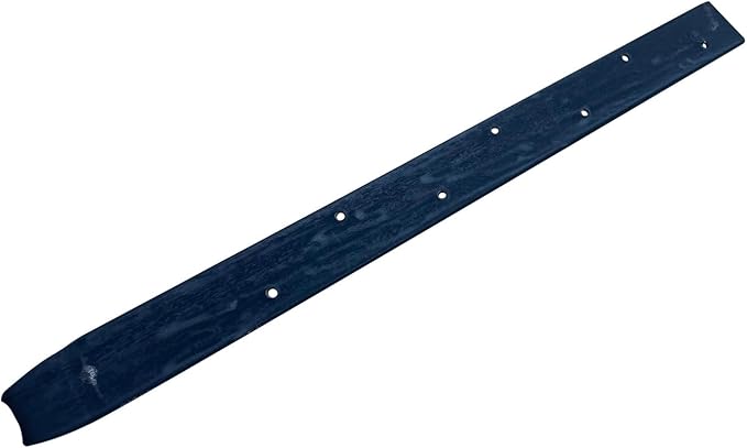 Sandbaggy Flat Steel Stakes for Concrete Forms with Nail Holes - 1.5" Wide - Painted - Removable, Reusable, V Point End - Construction Grade Stakes (20, 18 inch)
