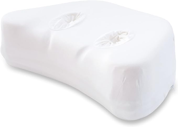 – Side Sleeping Pillow, Height Adjustable, Ear Pain Relief, CPAP Pillow, Wrinkle Prevention, TMJ - Advanced Memory Foam with Soft Cover (Standard)
