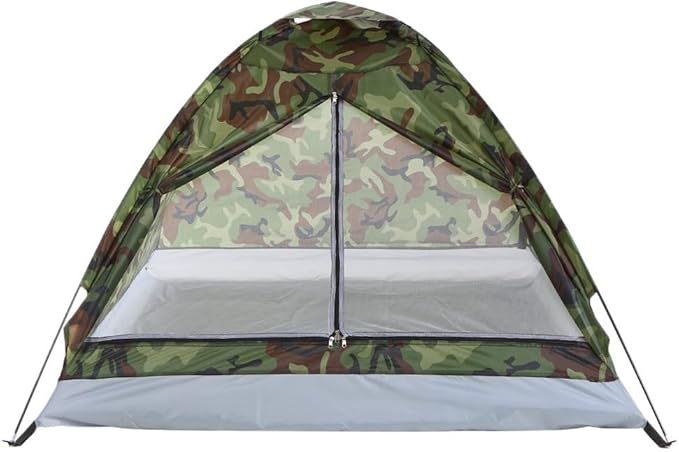 Ultralight Camping Tent, Dome Tent For 1-2 Person, Water Resistant For Outdoor Hiking, Backyard, Sleepovers(2 person)