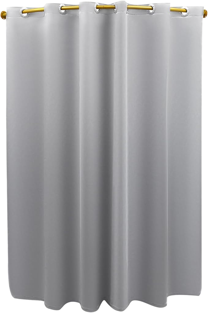 U-Dressing Room Privacy Protection Fitting Room Divider - C-Shaped Grey