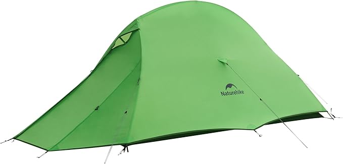 Naturehike Cloud Up 1 Person Tent, Lightweight Backpacking Tents for One Man, Waterproof Ultralight One Person Tent for Camping Hiking Backpacking