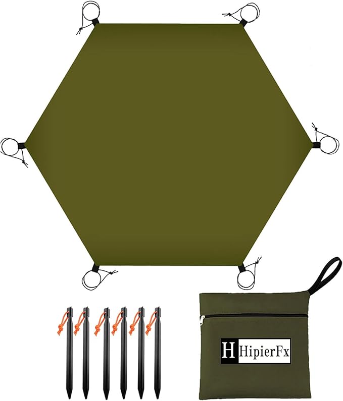 10.5x9.5 ft Tent Footprint Waterproof Camping Tarp Ultralight Mat Under Tent Moisture-Proof Ground Sheet Mat