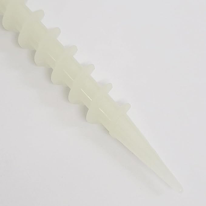 50 Packs 7-7/8" Fluorescence Glow-in-Dark Plastic Tent Stakes Awning Pegs Camping Caravan Full Set