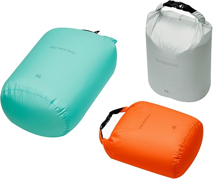 Bee Nesting Waterproof Dry Bag Lightweight Dry Sack Marine Dry Bags Suitable for swimming,kayaking,rafting boating, surfing, outdoor travel, mountaineering,hiking