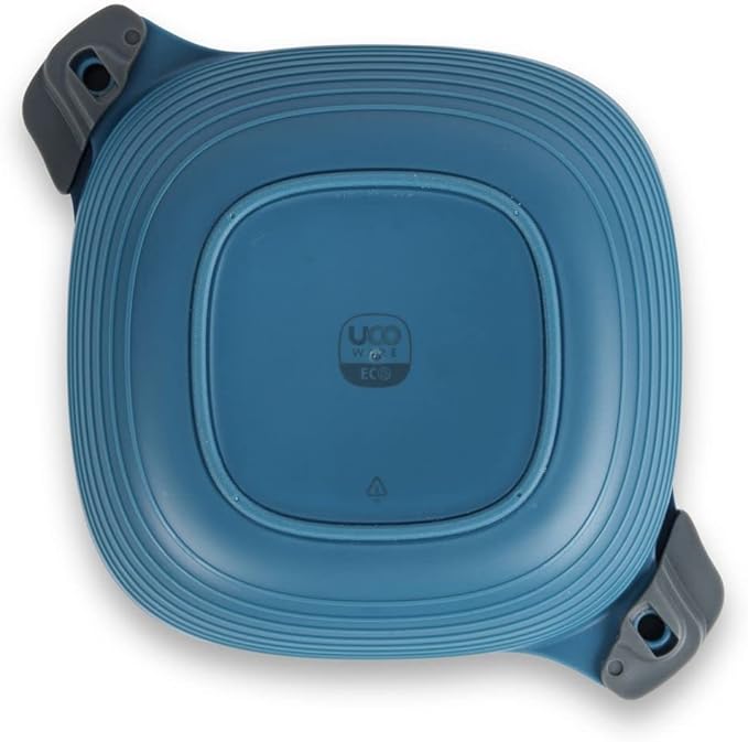 UCO Recycled ECO 4-Piece Camping, Backpacking, Outdoor Kitchen Gear Mess Kit with Bowl, Plate, Utility Spork Utensil
