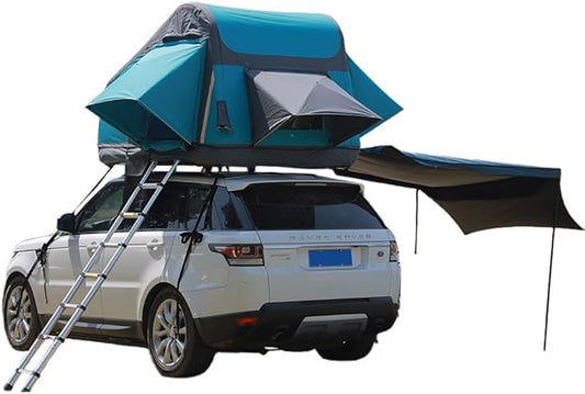 UNISTRENGH Truck Rooftop Tents Portable Inflatable Family Camping SUV Car Roof Top Tent with Skylight, Sun, Wind, and Waterproof SUV Truck Roof Tents