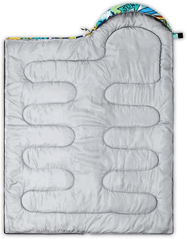 Sleeping Bag for Kids Adults,Brown Giraffe Fur Pattern-Lightweight Warm Portable Outdoor Indoor-Waterproof Cold Weather Resistant Sleeping Bag for Camping Hiking