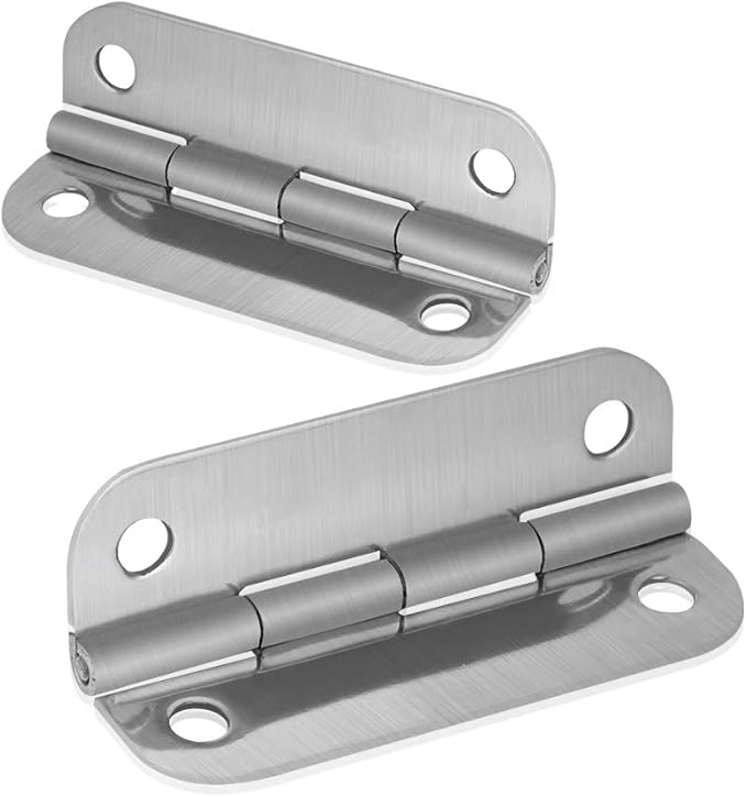 Picowe 6 Pack Cooler Hinges for Igloo Ice Chests, Cooler Stainless Steel Hinges Replacement Set with Screws