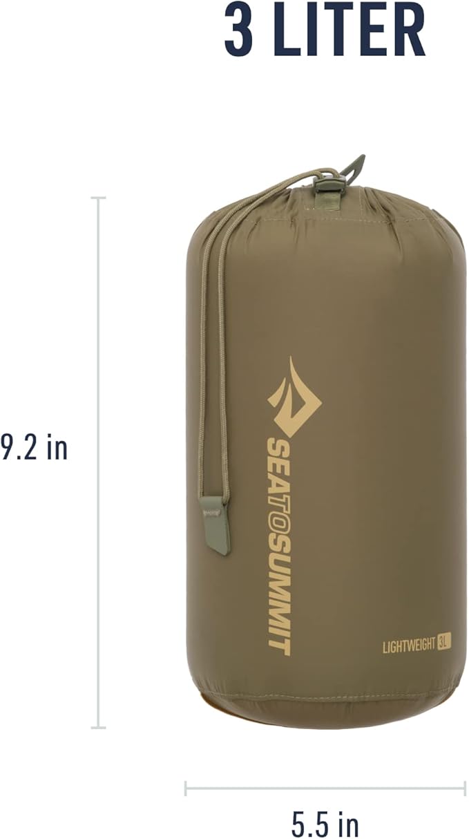 Sea to Summit Lightweight Stuff Sack, Durable Outdoor and Travel Storage