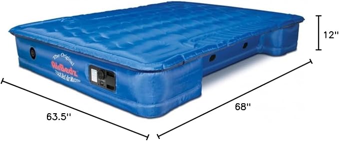 Pittman - Truck Bed Mattress 5.5 ft > 5.8ft - The Original Airbedz Truck Bed Air Mattress 5.8 ft > 5.5 Foot - for Full Size Short Sized Pickups, 25% More Coverage for Pickup Camping