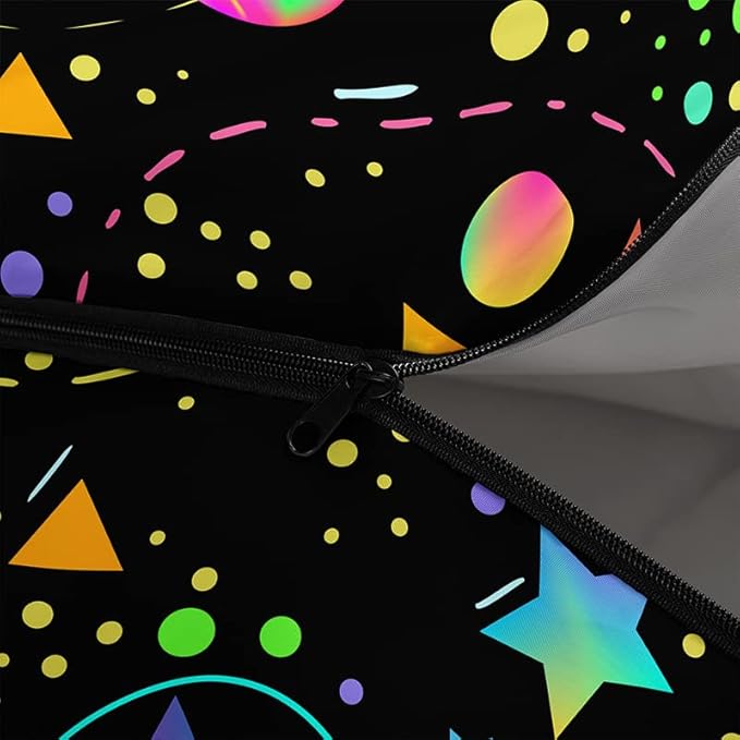 Kids Sleeping Bag for Boys and Girls,Mixed Color Star Dot-Lightweight Warm Portable Outdoor Indoor-Waterproof Cold Weather Resistant Sleeping Bag for Camping Hiking