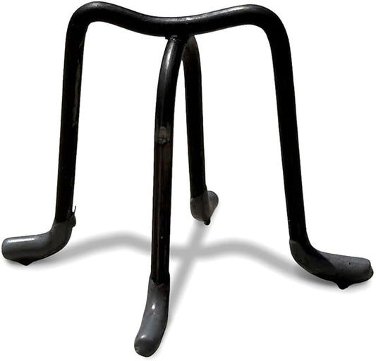 Sandbaggy 3 inch Metal Rebar Support Chairs - Plastic Dipped Legs - Rebar #3 to #5 - Concrete Wire Mesh Stands, Seat for Footings, Slabs, Walls (50, 3")