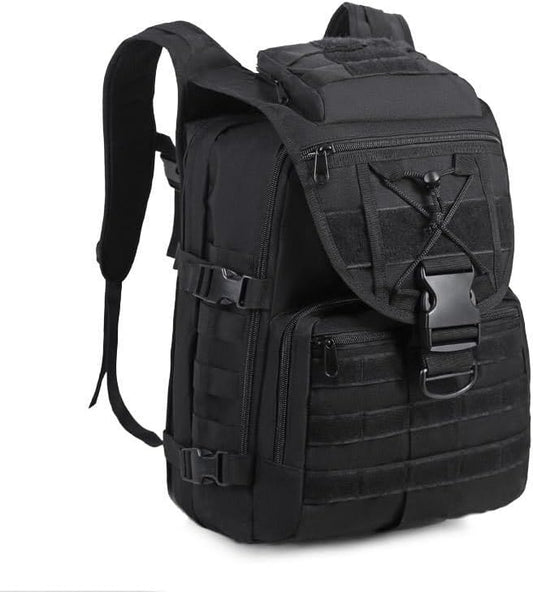 Tactical Backpack Military Molle Hiking 40L Outdoor camouflage travel camping tactical black