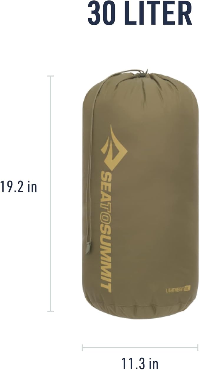 Sea to Summit Lightweight Stuff Sack, Durable Outdoor and Travel Storage