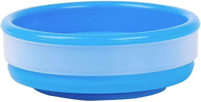 Collapsible Silicone Cup for Camping and Backpacking - Camping Dishware Gear Essentials in Blue (Made by Caddis Sports) (4)