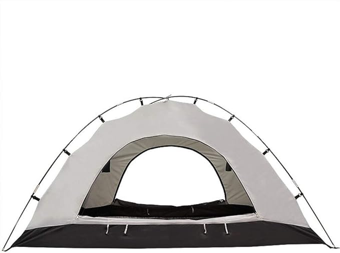 Easy to Assemble Tent Season 4 Dome Tent Stand-Alone Wind and Waterproof Hiking Camping Backpack Mountaineering Tent Portable Design for Outdoor Hiking (Color : Blue Size : 200X150X105CM)