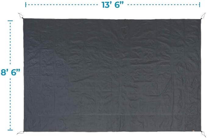 CORE Outdoor Tent Footprints | Perfect Tarp Camping Accessories for Easy Camp Setup (9 Person Instant Cabin Tents)