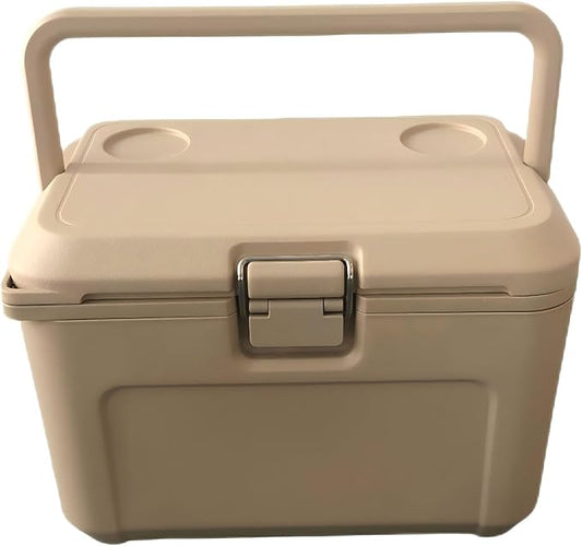 48 Quart Camping Cooler，Portable Cooling Box，Suitable for BBQ, Camping, picnics, and Other Outdoor Activities
