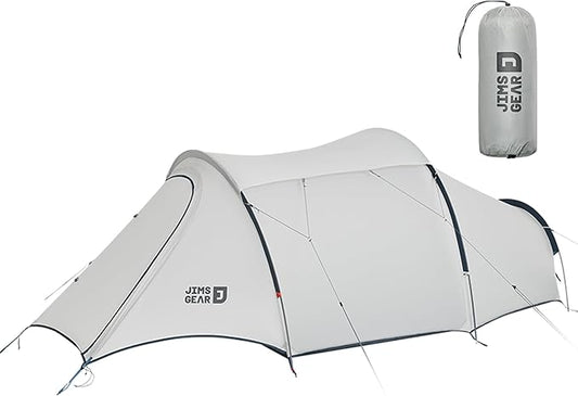 Naturehike 2.2lb/3.2lb Ultralight Backpacking Tent - 1/2 Person Waterproof Tunnel Tent with Lightweight Aluminum Pole, Easy Setup One Man Tent for Camping, Backpacking, Hiking, Hunting