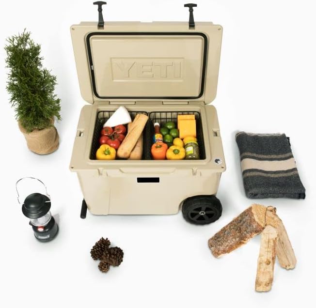 Cooler Basket for YETI Tundra Haul, YETI Roadie 48, and YETI Roadie 60 - Wire Cooler Rack for YETI Wheeled Coolers - Compatible with YETI Accessories