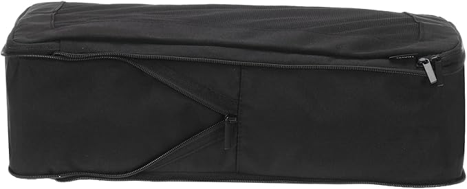 HARFINGTON Compression Packing Cube for Suitcases 45x34x13cm Lightweight Luggage Organizers Bag Travel Essentials Compression Bags for Carry on Suitcases, Black