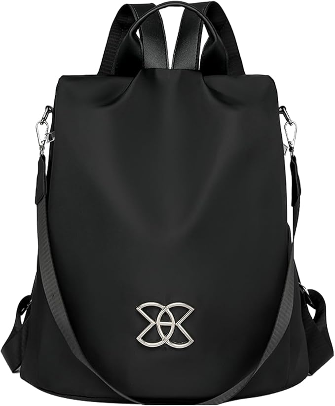 Anti-Theft Leisure Backpack | Multi-Purpose Large Capacity Lightweight Shoulder Bag | Classic Nylon Crossbodys Bags for Female Male