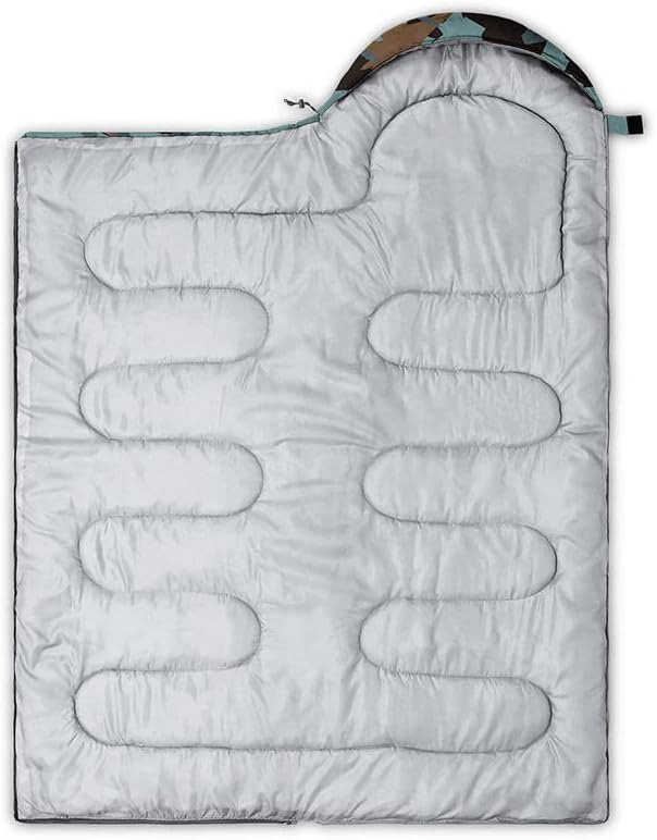 Sleeping Bag for Kids Adults,Brown Giraffe Fur Pattern-Lightweight Warm Portable Outdoor Indoor-Waterproof Cold Weather Resistant Sleeping Bag for Camping Hiking