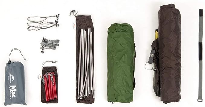 Naturehike Cloud Up 1 Person Tent, Lightweight Backpacking Tents for One Man, Waterproof Ultralight One Person Tent for Camping Hiking Backpacking