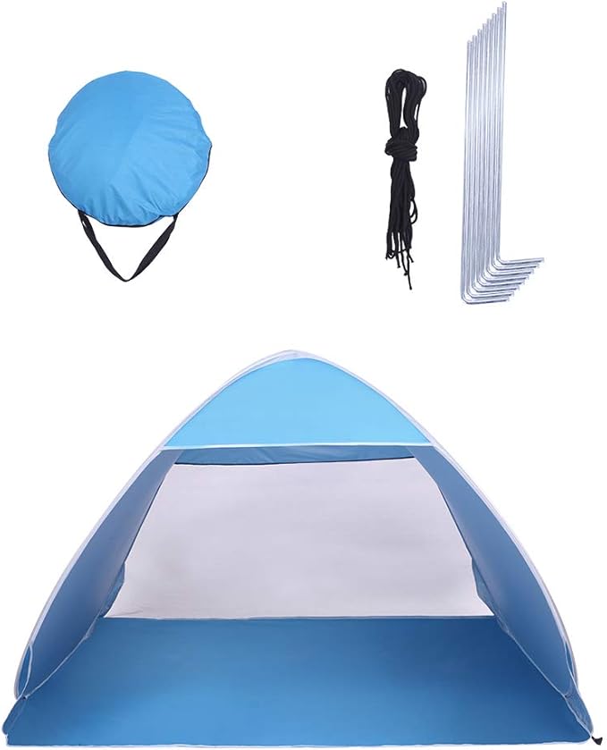 Large Camping Instant Tents,Automatic Waterproof Family Camping Tent,Easy Setup Camping Tents,Lightweight Backpacking Tent,for Outdoor Beach Hunting Hiking Travel