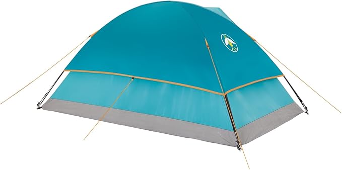 Coleman Kids Wonder Lake Tent with Rainfly, Sets Up in About 10 Minutes, 2-Person Glow-in-The-Dark Tent for Campsite, Backyard, or Indoor Use