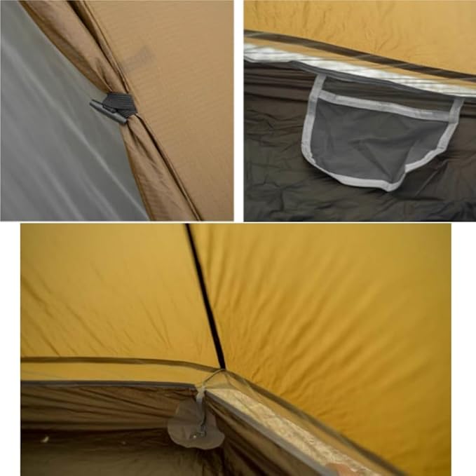3F UL Gear LANSHAN 1PRO Ultralight Portable Tent for 1 Person,20D Silpoly Waterproof Single Layer Tent for Outdoor Camping,Climbing,Backpacking,Hiking