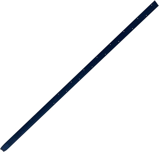 Sandbaggy Flat Steel Stakes for Concrete Forms with Nail Holes - 1.5" Wide - Painted - Removable, Reusable, V Point End - Construction Grade Stakes (100, 48 inch)