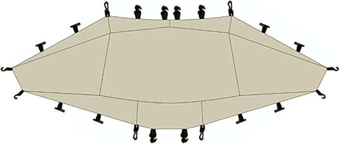 Naturehike Quarter/Hexagonal Camping Tent Canopy Sun Shade,Outdoor Tent for Camping,Fishing,Picnics, Canopy Available with Ground Cloth,Door Curtains, Connector (Connector, Hex and Large)