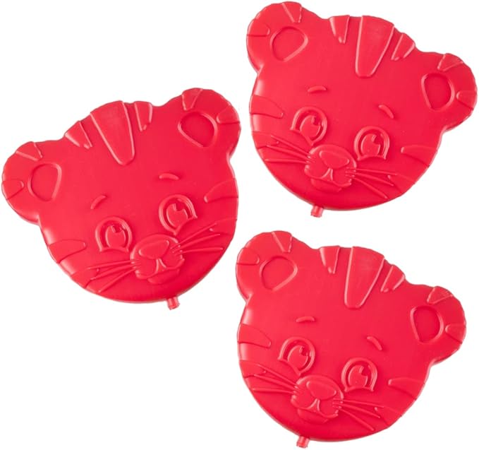 Daniel Tiger Reusable Hard Ice 3 Pack- Slim Lightweight Design, Cool Thin Freezer Packs Keeps Food Cold for Longer- Easily Fits Inside Kids School Lunch Box Bento or Insulated Bag