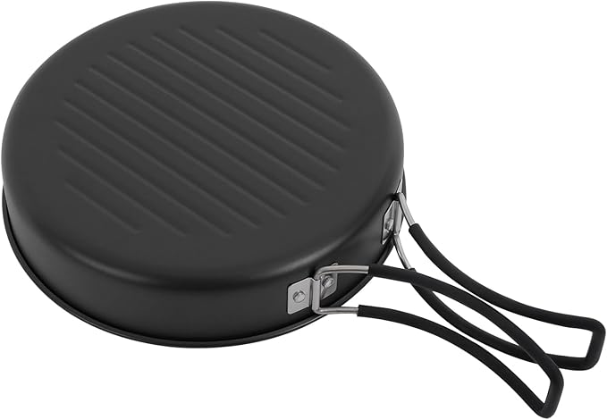 Camping Cookware Set Portable Camping Cooking Set 304 Stainless Steel Camping Pots and Pans Set Campfire Cooking Equipment with Storage Bag for Outdoor Camping Hiking Picnic for 2-3