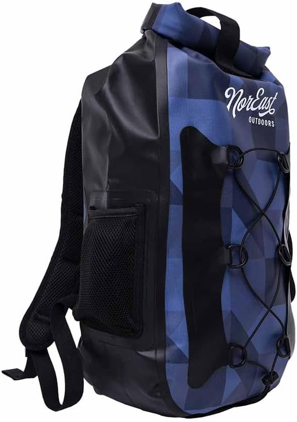 Waterproof Dry Bag Backpack and Shelter Pack, Secure Roll-Top, Adjustable Shoulder Straps, 600D PVC, 45L
