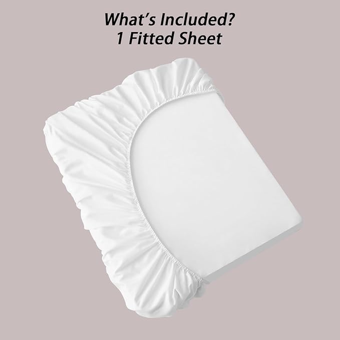 Queen Fitted Sheet for Air Mattress,with 24 Inch Extra Deep Pockets,Ultra Soft Durable Breathable Bed Sheets Cover for Inflatable Air Bed,with Pump Opening,Inflate at Any Time-White